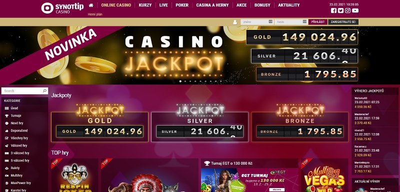 Synottip online casino